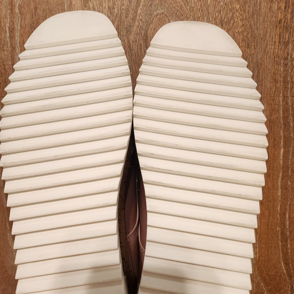 ALDO Weralia Platform Lace Shoes‎ Tan Women's Size 7.5